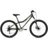 Велосипед FORWARD TITAN 24 2.2 disc (2021) черный/оранжевый 75178 CHERNYII/ORANJEVYII