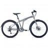 Велосипед FORWARD TRACER 26 2.0 disc (2020) серый/синий 75143 SERYII/SINII