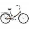 Велосипед FORWARD VALENCIA 24 1.0 (2021) темно-серый/бежевый 74425 TEMNO-SERYII/BEJEVYII