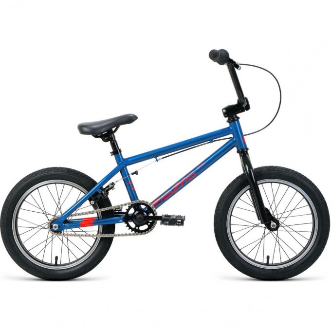 Велосипед FORWARD ZIGZAG 16, рама 15.3", 2020-2021, синий/оранжевый RBKW1X1C1002