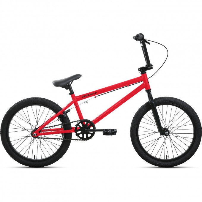Велосипед FORWARD ZIGZAG 20 GO (2022) красный/черный 94932 KRASNYII/CHERNYII