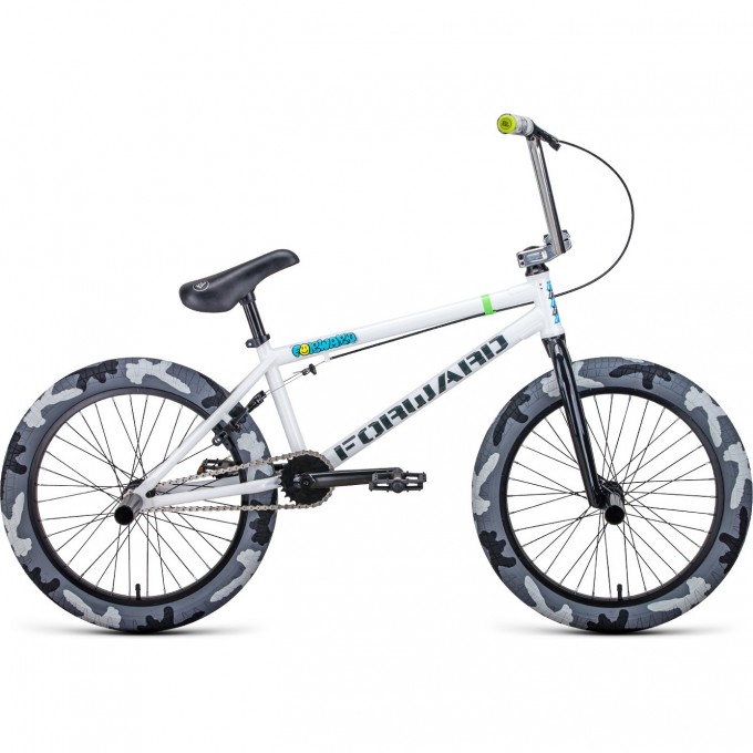 Велосипед FORWARD ZIGZAG 20, рама 20.75", 2020-2021, белый RBKW1XN01003