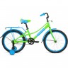 Велосипеды FORWARD AZURE 20 (2021) зеленый/голубой с рамой 10.5 74442 ZELENYII/GOLYBOI